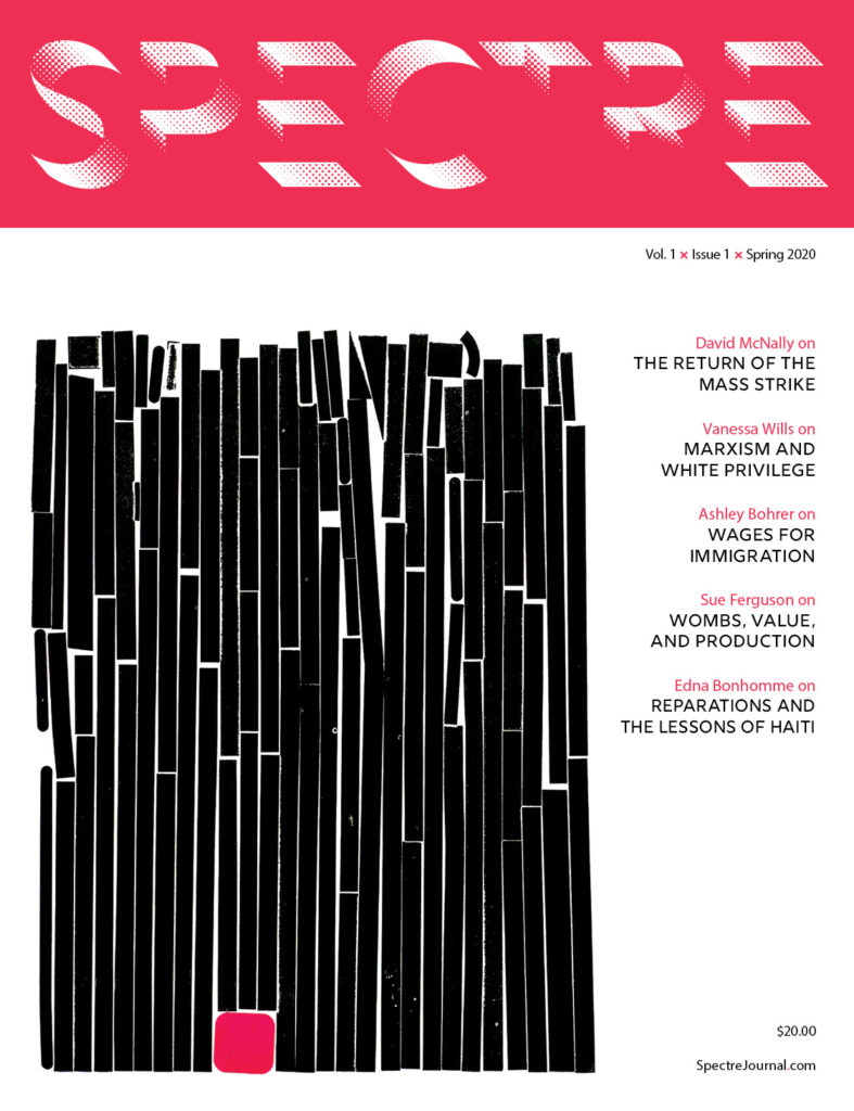 Cover of Issue 1 of Spectre featuring art by Aaron Gemmill