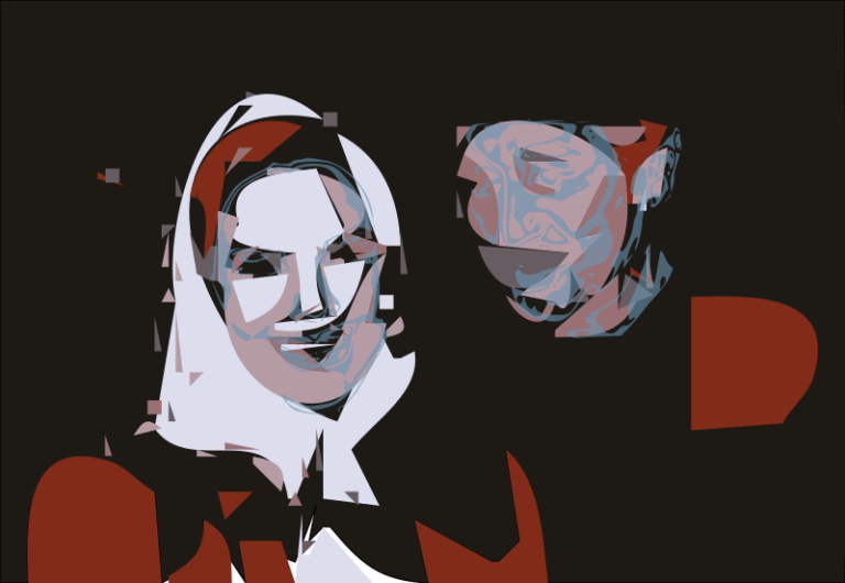 Abstract Faces in the Void Credit: j4p4n