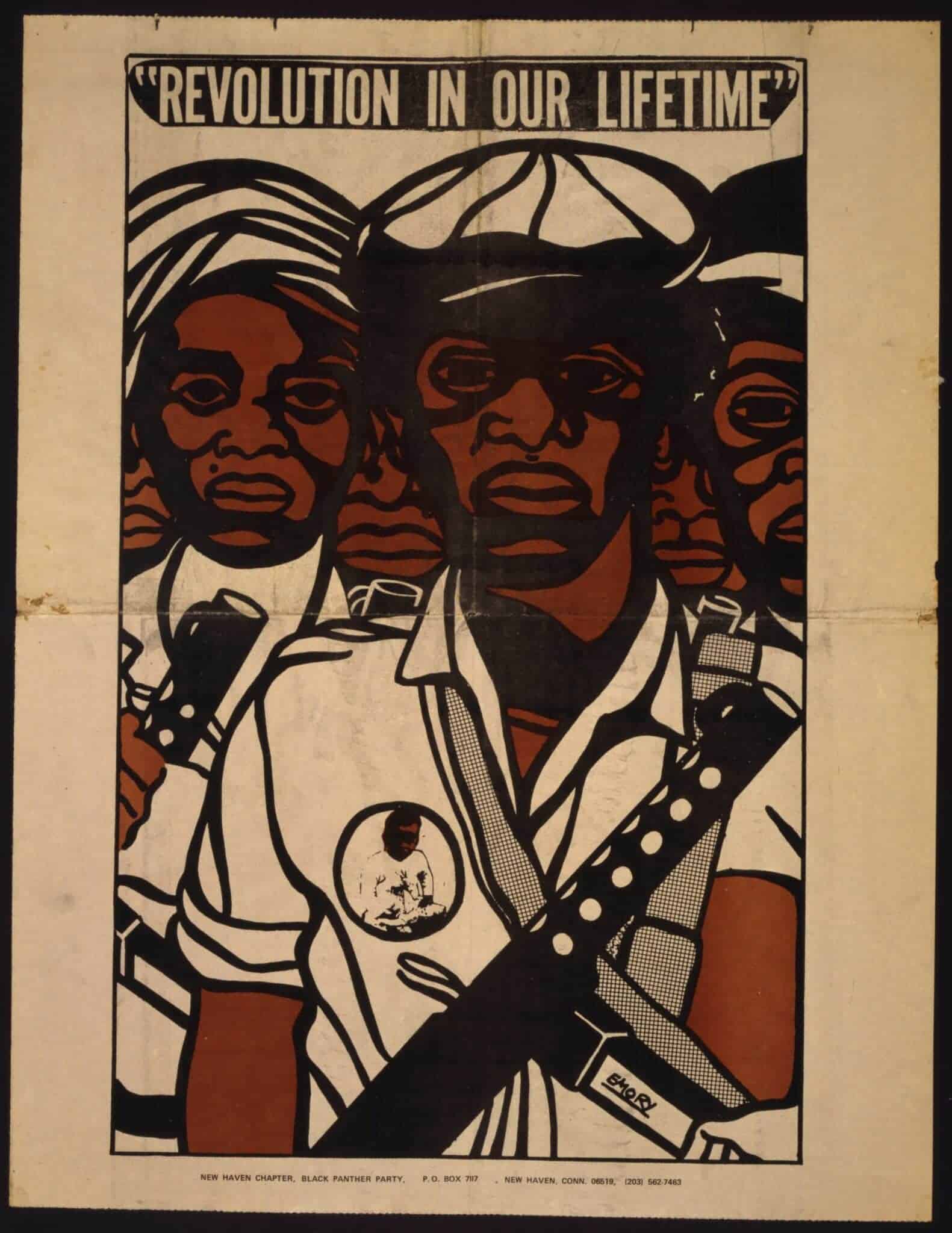 "Revolution in our Lifetime" Art Credit: Emory Douglas via Rawpixel