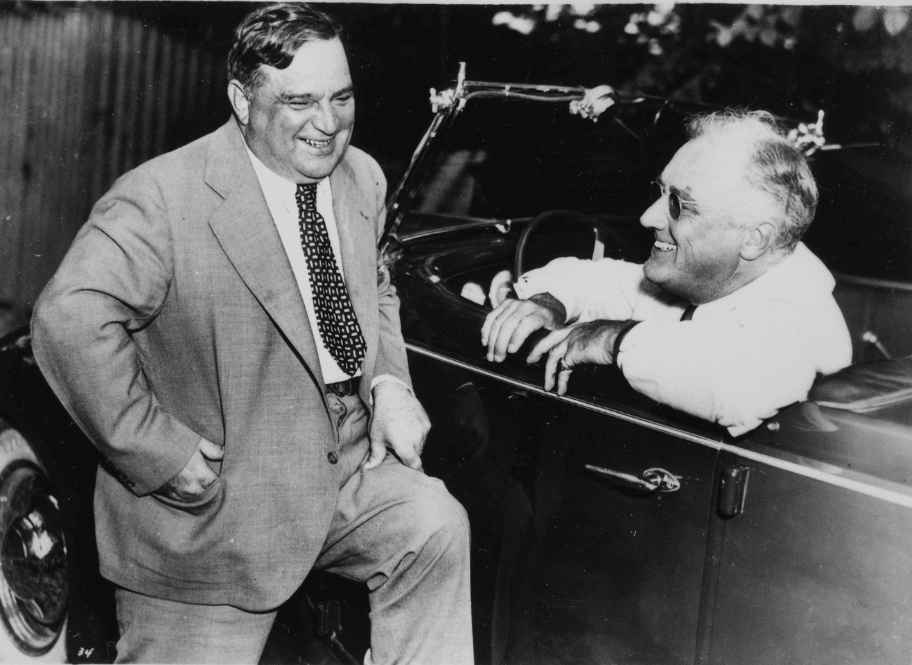 Fiorello LaGuardia and Franklin Delano Roosevelt Photo Credit: National Archive and Records Administration