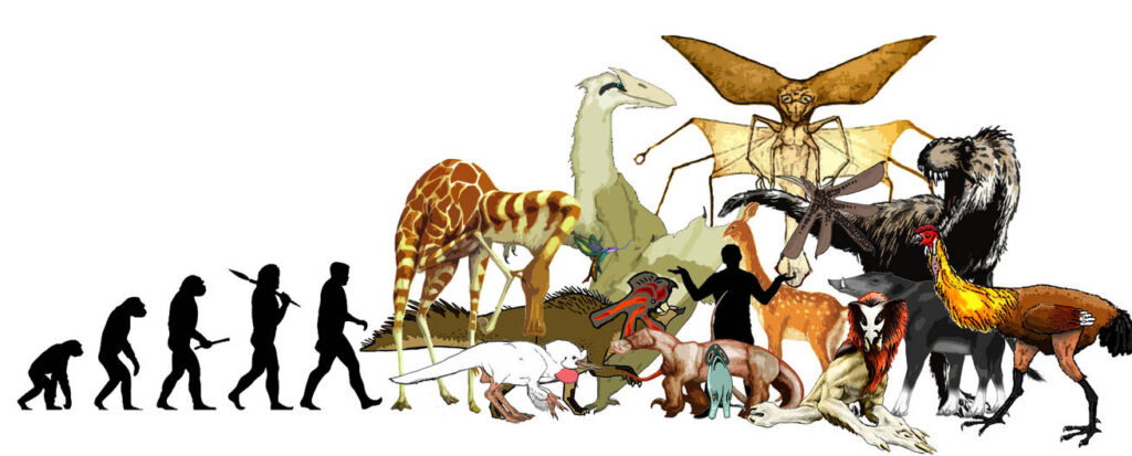 Banner for Speculative Evolution Facebook Group. Via Deviant Art