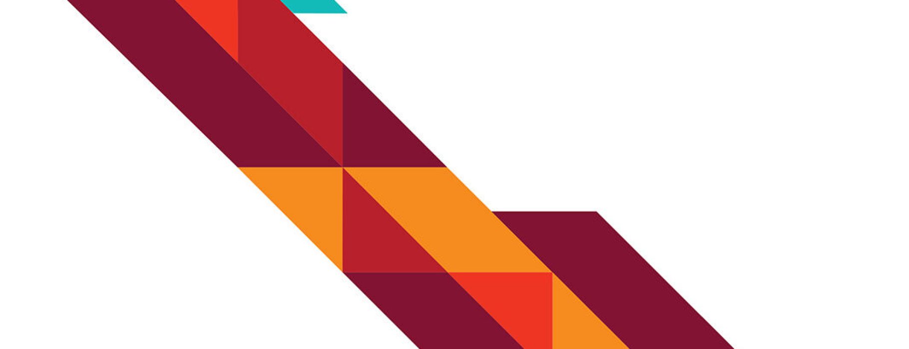 Abstract geometric shapes.