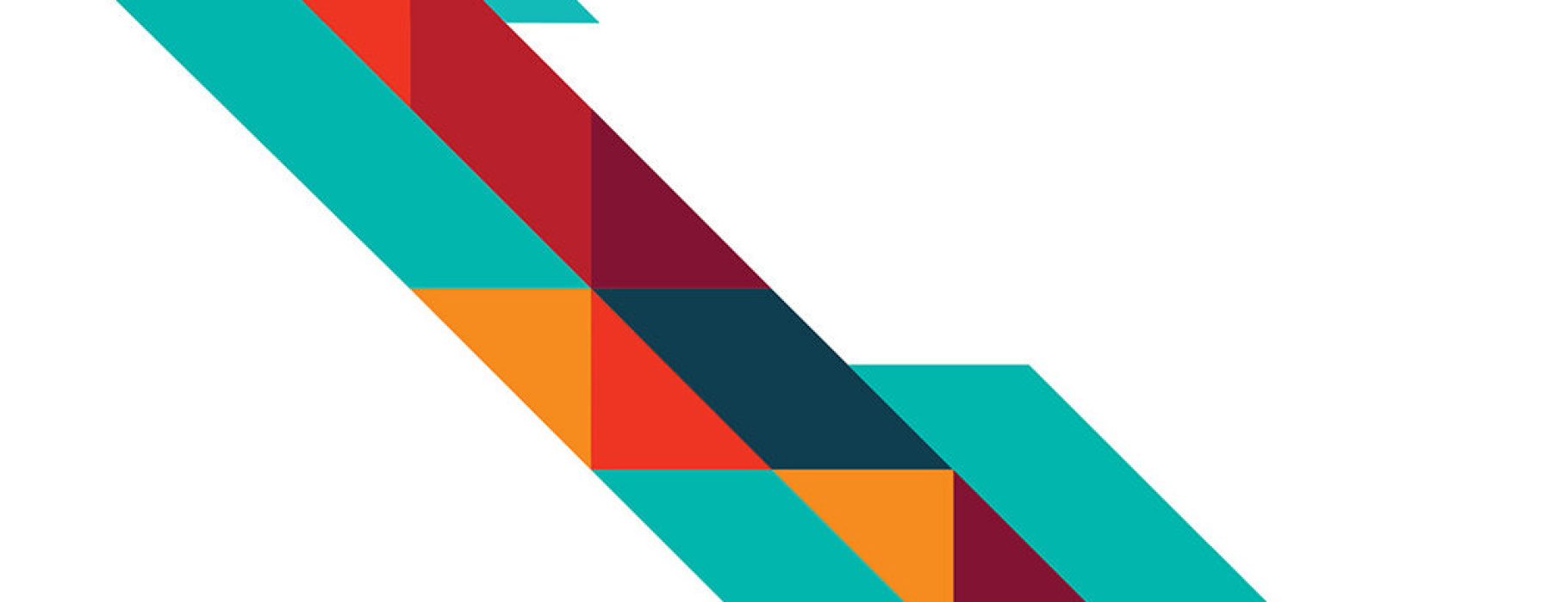 Abstract geometric shapes.