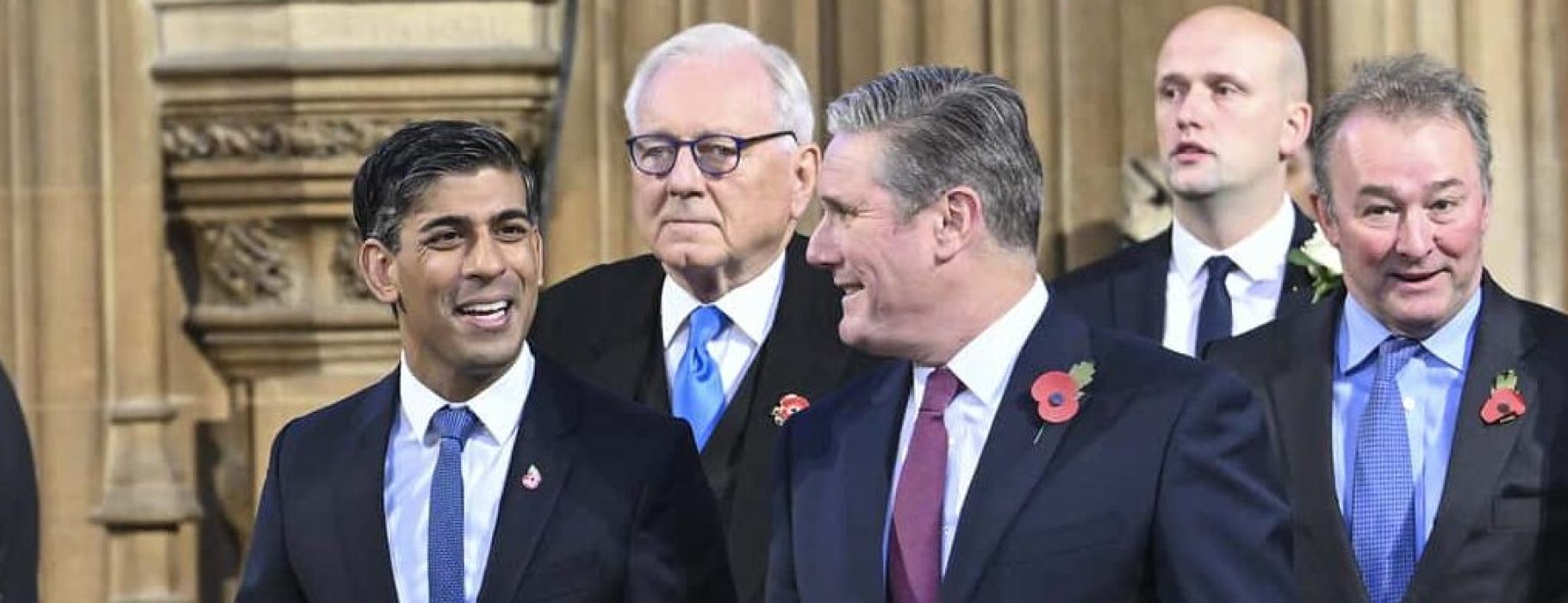 The State Opening of Parliament marks the start of the parliamentary year and the King’s Speech sets out the government’s agenda for the next session of Parliament. The Prime Minister, Rishi Sunak, Leader of the Opposition, Sir Keir Starmer and other Members and Commons officials make their way to the House of Lords to listen to the King's Speech.Photo Credit: House of Commons