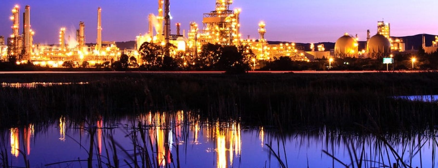 Shell Oil Refinery at DuskPhoto Credit: James Daisa