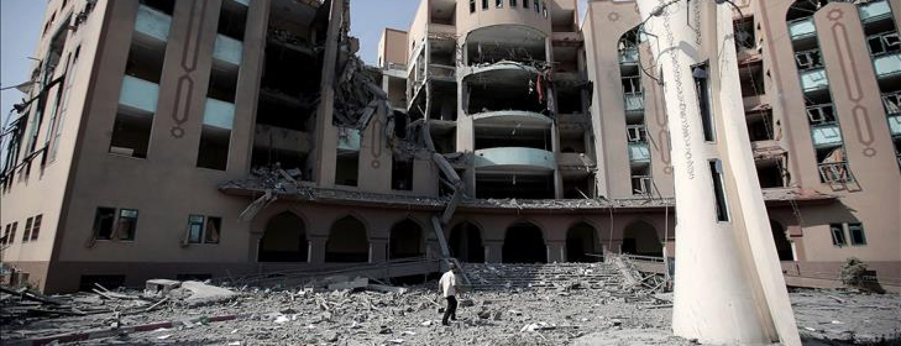 Destruction of the Islamic University of Gaza