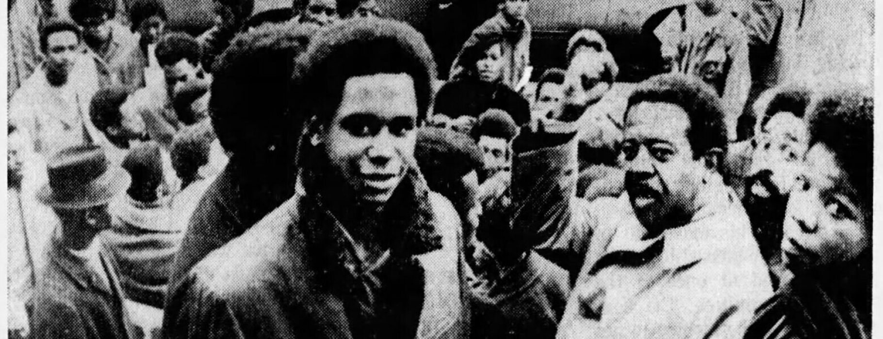 People visit the apartment of Fred Hampton, 1969 Photo Credit: AP wirephoto